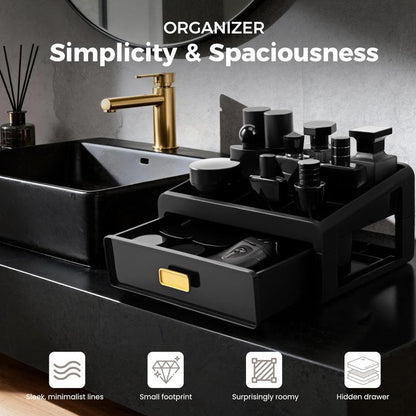 UJQSUN Cologne Organizer,Bathroom Organizer Countertop,Dresser Organizers,Perfume Tray,Under Sink Organizer,Cologne Stand,Perfume Holder,Colognes Stand for Men,Mens Organizers,Gifts for Men