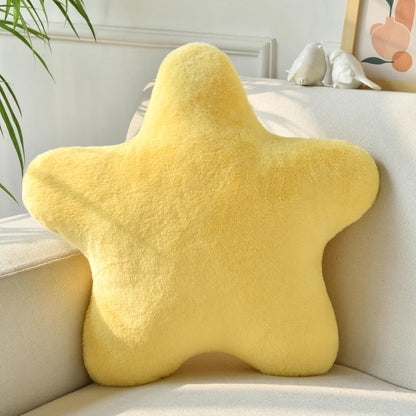 15" Xiashrk Star Pillow, Decorative Throw Pillows for Bed Couch, Star Shaped Pillow Plush Floor Cushions Room Decor