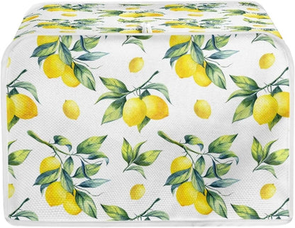 Lemon Toaster Covers - Anti-Fingerprint Lightweight Covers for Most 2-Slice Toasters, Universal Size