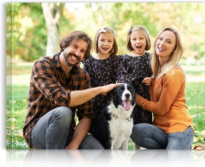 Custom Canvas Prints - Personalized Photo Wall Art for Weddings, Family, and Home Decor | 32x24