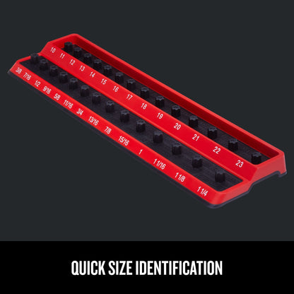 CRAFTSMAN Socket Peg Holder, Tool Tray Storage Organizer, 1/2 Inch Drive (CMMT99416)