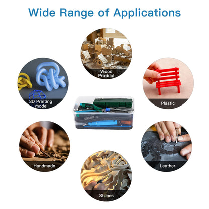 Sovol 3D Printer Tools Kit, 78 PCS 3D Printer Accessories with Nozzle Cleaning Kit, Removable Multi-Function Screwdriver Kit, Deburring, Removal Tools, Cutters, Hobby Knife Set, Wrench Set
