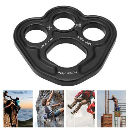Boxwizard Rigging Plate 3 Holes Space Aluminium 50KN Uniform Force Equipment for Outdoors