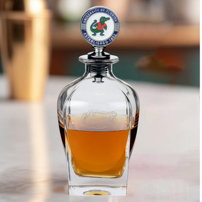 The Memory Company Officially Licensed Decanter with Mascot Stopper, University of Florida