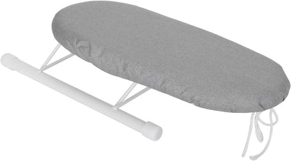 Tabletop Ironing Board with Folding Legs, Portable Mini Countertop Ironing Board, Extra Wide with Cotton Cover