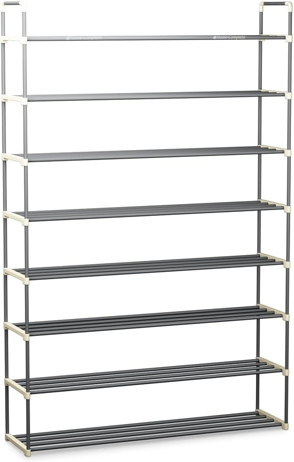 8-Tier Closet, 40 Home-Complete Shoe Rack - Shoe Organizer for Bathroom, Entryway - Shelf Holds Pairs Sneakers, Heels