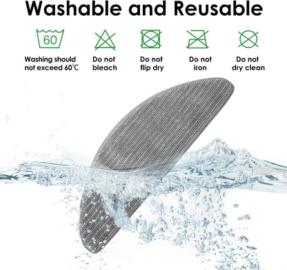 Vacuum Accessories Kit for iRobot Roomba Combo i5, i5+, j5, j5+ - 8 Mop Pads Included