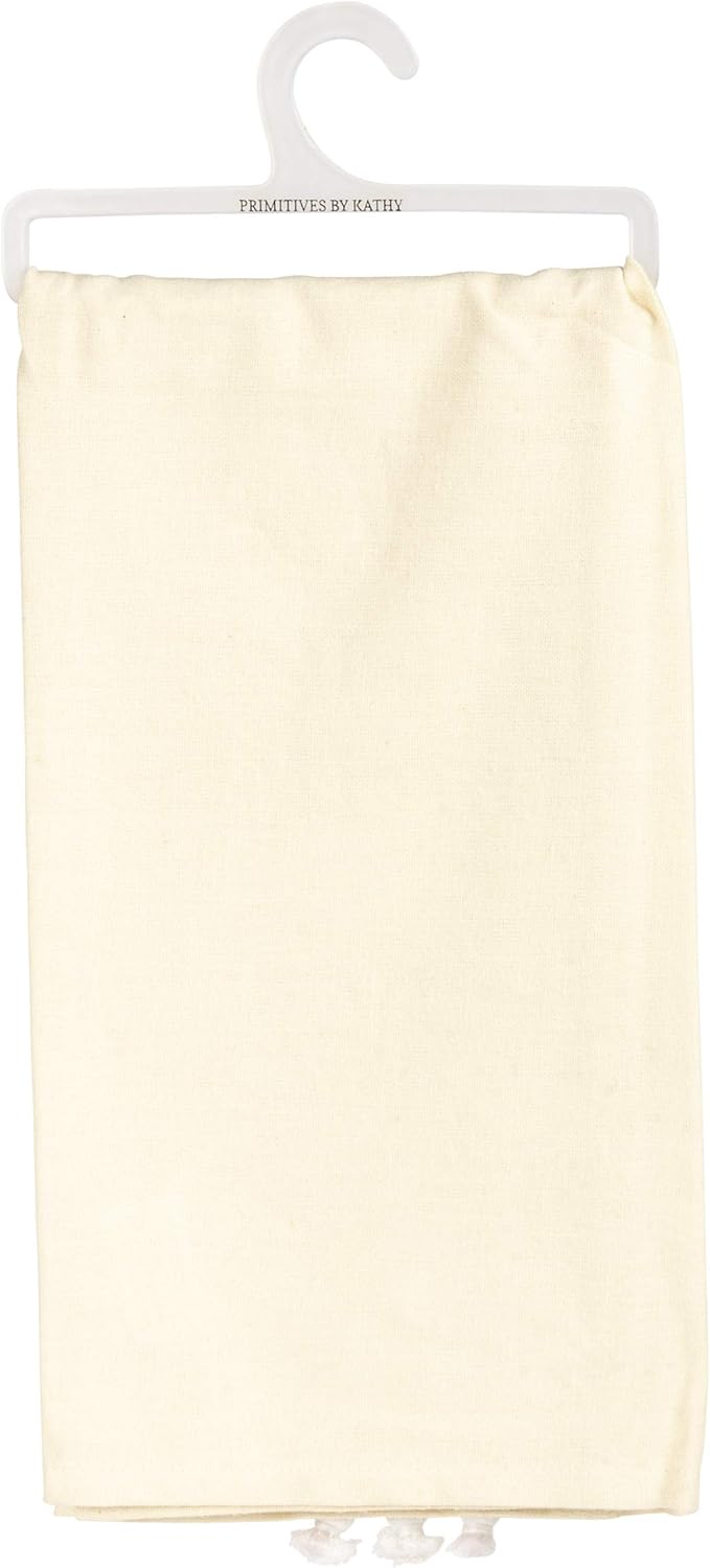 Primitives by Kathy Patriotic Embroidered Dish Towel, 20"x 26", America The Beautiful