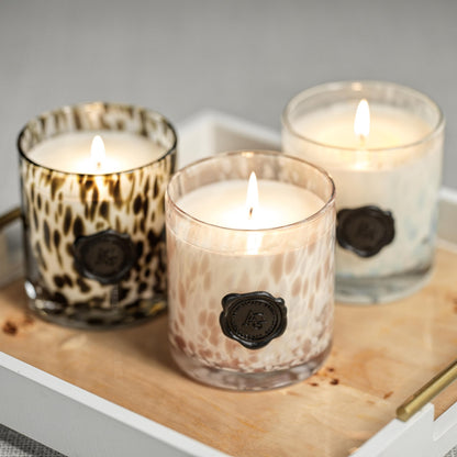 Zodax Apothecary Guild Opal Glass Jar Scented Candle for Home Decor - Single-Wick Candle Ideal for The Home - Gift Box Package Included - Rio de Janeiro - 11 Oz.