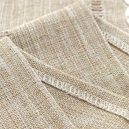 17.7 39.4inches) Bedside Table Cloth with Tassel Small Table Cover for Nightstand,Bedside Table TV Microwave (Coffee, *