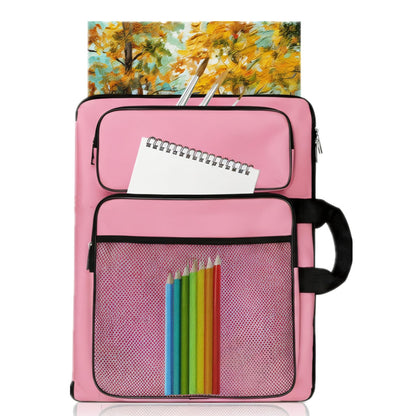 TreochtFUN Art Portfolio Kids Drawing Supply Bag 15 x 18 in for Children Lesson - Artwork Case Storage Sketchbook,Drawing Pencil,Artist Set
