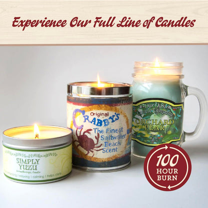 Our Own Candle Company, Fizzy Pop Scented Mason Jar Candle, 100 Hour Burn Time, 13 Ounces