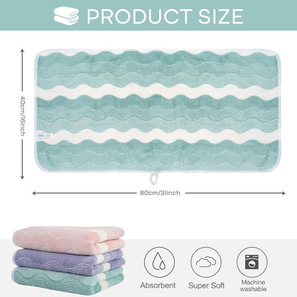 16 31 Inch, 3Pack SINLAND Bathroom Hand Towels, x Super Soft and Absorbent Microfiber Washcloth Face Towels