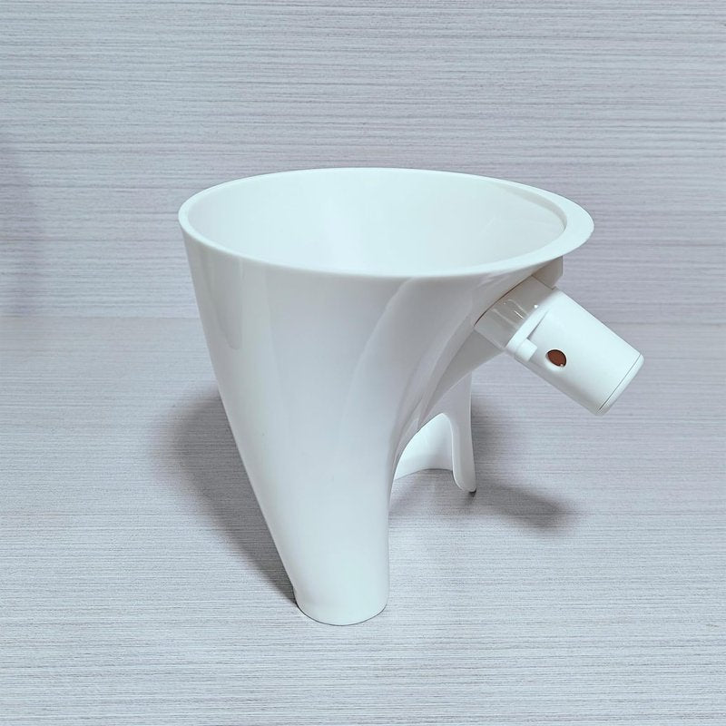 Flour Funnel for KitchenAid Stand Mixers, Compatible with Artisan KSM150 and Bowl Lift Models, Lightweight Baking Accessory, Easy-Pour and Clean Design