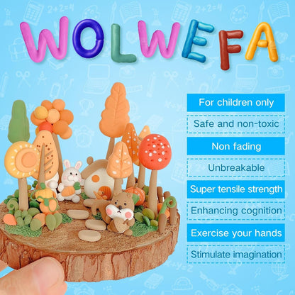 Air Dry Clay for Kids 150 Packs Air Foam Clay, Magic Clay, Non-Sticky Soft and Super Light Molding Clay with Sculpting Tools, Guide, Arts and Crafts Gift for Boys Girls Kids 3 Age+