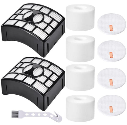 Anicell for Shark UV700 Filter Replacement DuoClean Rotator Lift Away Upright Vacuum ZD550 ZD552 NV611 NV600 NV601 NV770 NV771, 2 HEPA Filters + 4 Foam & 4 Felt Filters, Replace Parts XFF600, XHF600