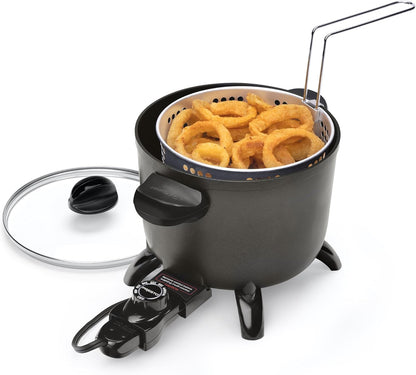 Presto 06006 Kitchen Kettle Multi-Cooker/Steamer, Black