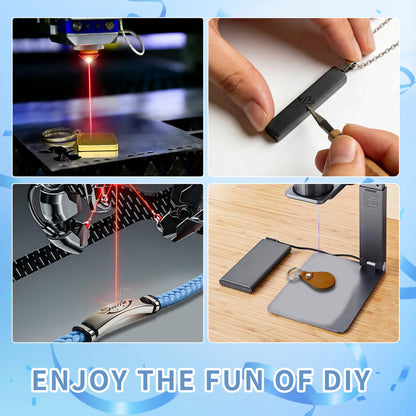 MUXERAN 168 Pcs Laser Engraving Materials bulk Include 66 Pcs Laser Engraving Supplies Include Necklace Bracelet Ring Keychain For Laser Engraver DIY Crafting Supplies