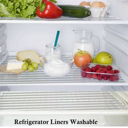 Shelf Liners for Kitchen Cabinets Non Adhesive Cabinet Drawer Liners Non Slip Waterproof 15 Inch Wide X 20 Ft Closet Wire Pantry Shelf Liner Cupboard Fridge Liners Mat for Bathroom Drawer