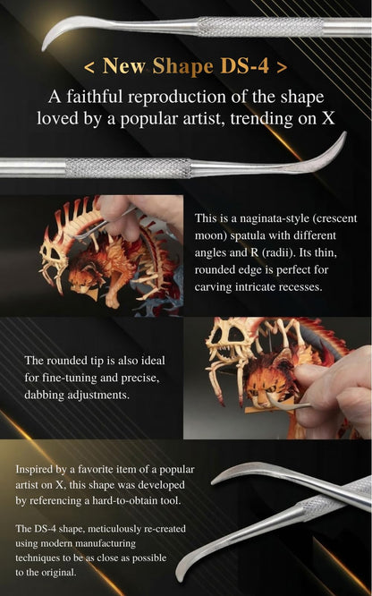 DePes Clay Sculpting Tools (Japanese Famous Artist Developed) Resin Modeling kit Carving Silicone polimer