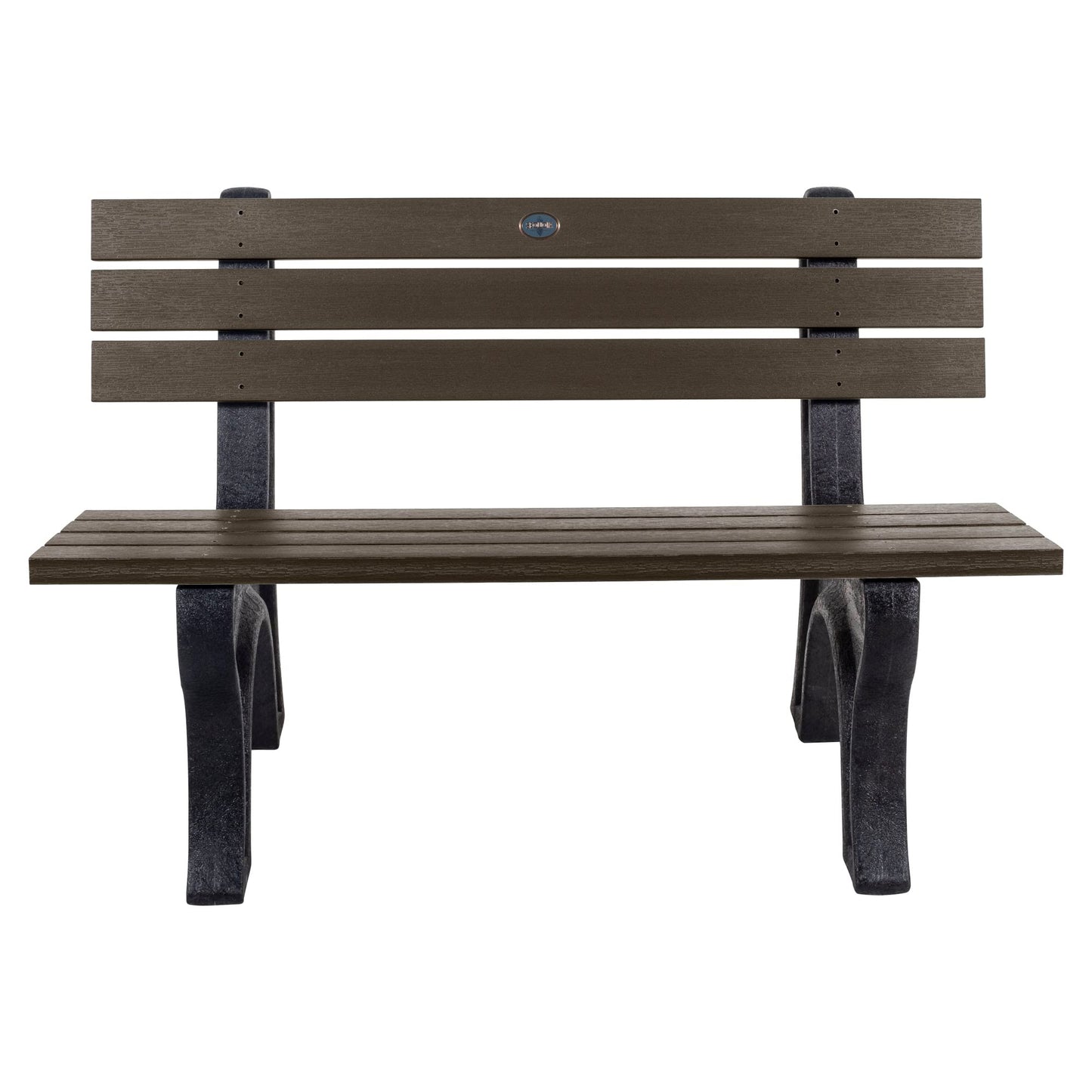 Sequoia Professional Aurora 4 ft Park Bench, Weathered Acorn