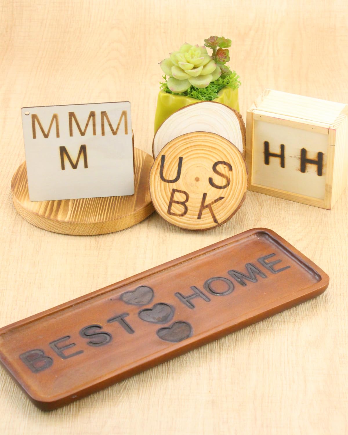 AIMOADO 1" 26Pcs Wood Burning Letter Kit, 100W Electric Branding Iron for Wood Working Leather Hats BBQ Bread, Branding Letters Gift for Christmas Wedding Birthday, with Wooden Box and Handle