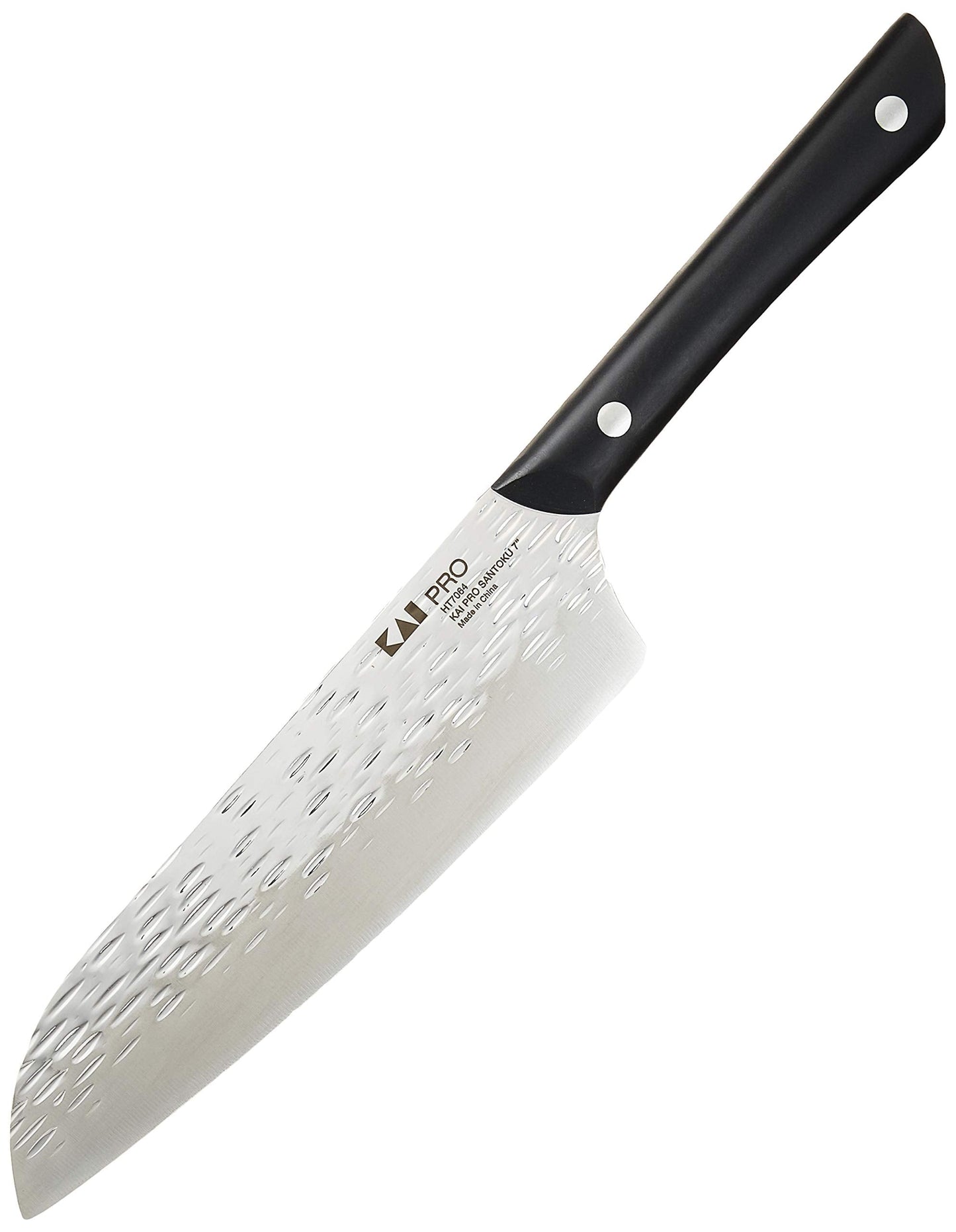 Kai PRO 6" Chef’s Knife, Hand Sharpened Kitchen Knife for Professional and Home Chefs, Japanese AUS6M Stainless Steel Blade, Full-Tang POM Handle, NSF Certified