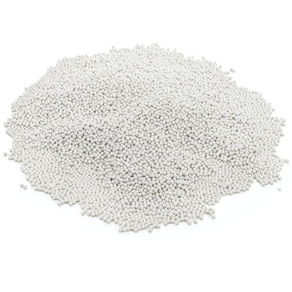 Hiceeden 8 Pounds 1/8" Round Rock Tumbling Filler Media, 3 mm Reusable Ceramic Beads Pellets, Rock Tumbling Ball Sphere Grit for Tumbler, Stone Polisher