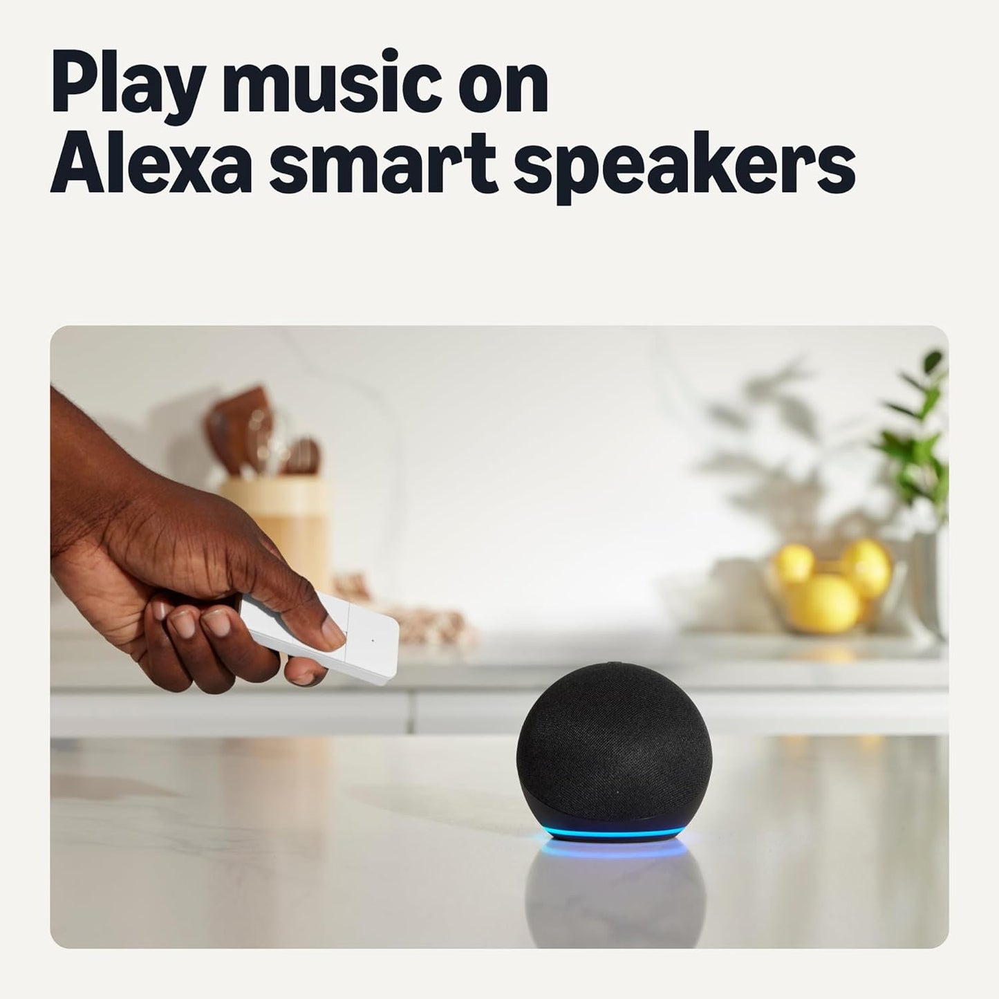 Amazon Basics Smart Dimmer Switch and Remote for Music and Routines, Compatible Echo Devices Required, Works with Alexa Only