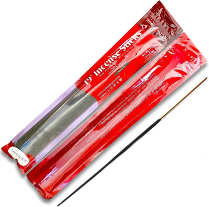 Aroma Depot 19'' Pink Sugar Incense Sticks, Approx 27 to 30 Sticks Per Bundle, Each Burns 3 to 4 Hours