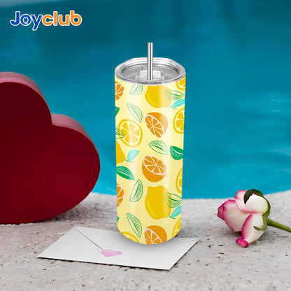 Joyclub Sublimation Tumblers 30 OZ Blank Tumblers for Sublimation Skinny Bulk Double Wall Insulated Cups with Individually Gift Boxed and Shrink Wrap Films for Heat Transfer 6 Pack
