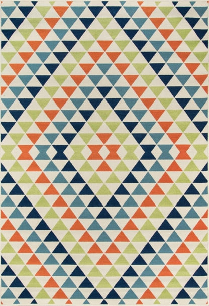 Momeni Rugs Baja Collection, Contemporary Indoor & Outdoor Area Rug, Easy to Clean, UV Protected (1'8" x 3'7",