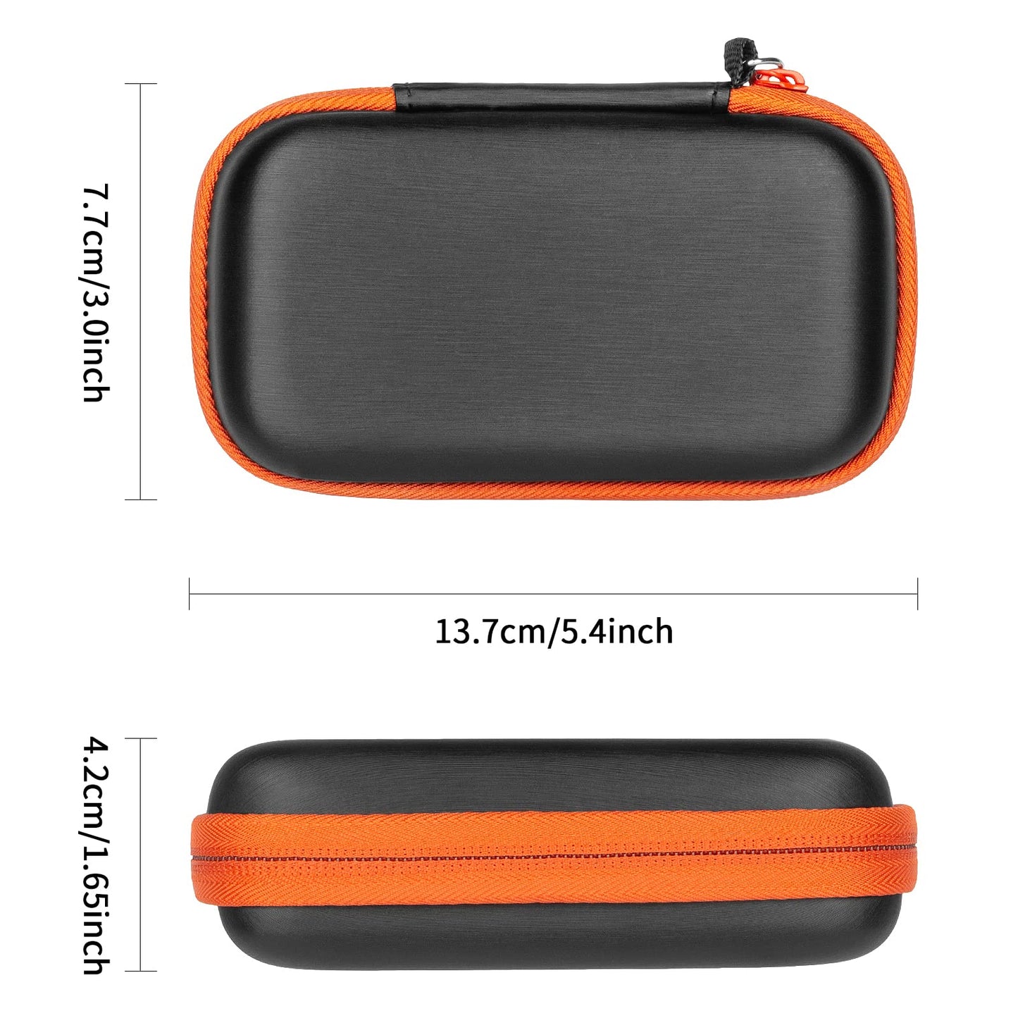 Yinke Hard Case for SanDisk Extreme Pro/SanDisk Extreme Portable External SSD 500GB 1TB 2TB, Travel Case Protective Cover Storage Bag