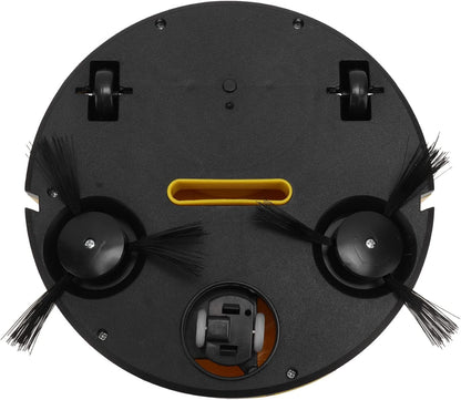 Smart Sweeping Robot Vacuum Cleaner, ABS Multifunctional with USB Charging, Automatic Avoidance (Black)