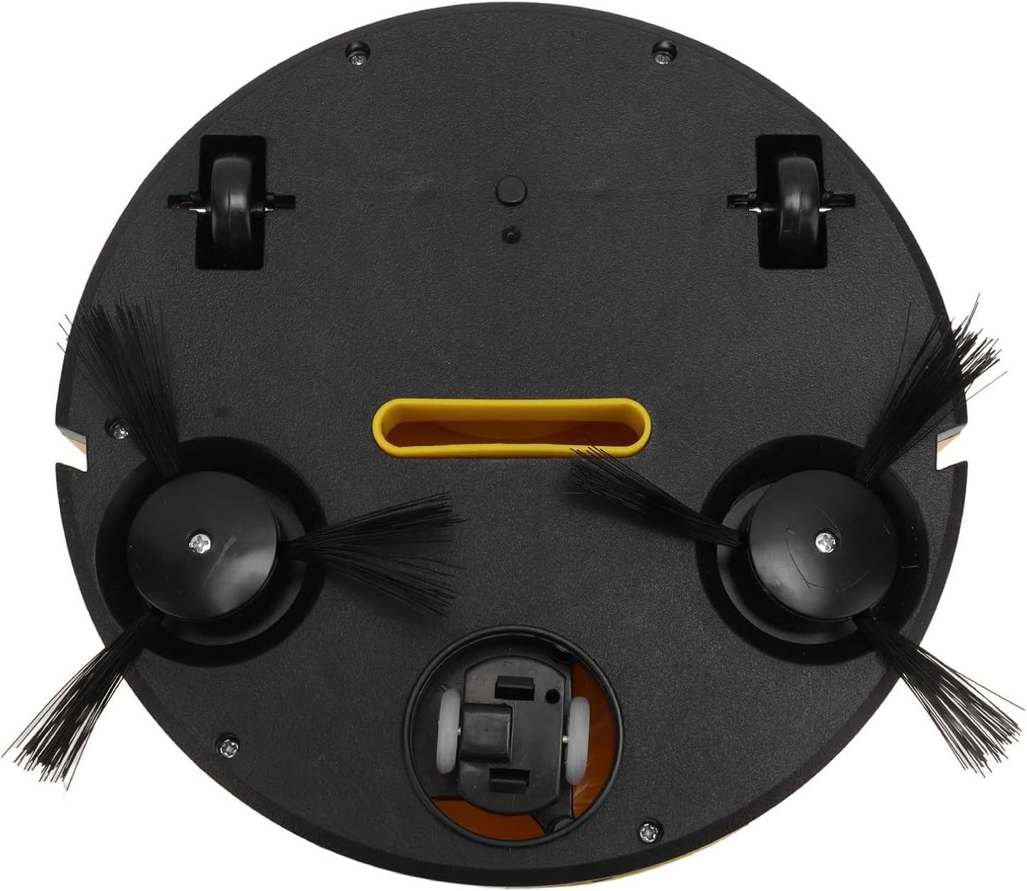 Mini Robot Vacuum Cleaner, Automatic USB Charging Robot for Pet Hair, Hardwood Floors, Tile Floor (Yellow)