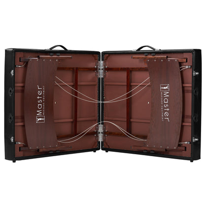 Master Massage Canoga Low Height Super Wide Wider Large Size Portable Massage Table, Yoga Exercise Bed, Thai Massage, Rehab Training Station Hub for Rehabilitation