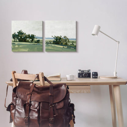 Stupell Industries 2pc Canvas Wall Art Set - Countryside Grassland Nature Landscape Design by Emma Caroline