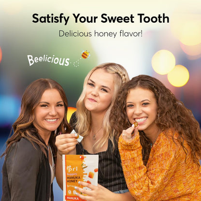 P.R.I Manuka Honey Nuggets, Sweet and All Natural Hard Candy Treat, 3oz