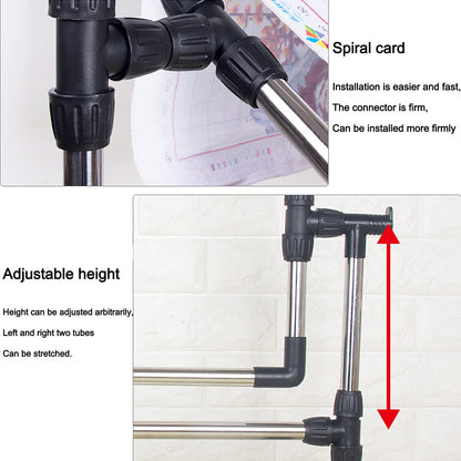 Adjustable Embroidery Stand, Needlework Floor Frame, Height Adjustable Cross Stitch Craft Stand, Standing Embroidery Lap Table, for Art Craft Sewing Holder