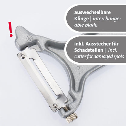 Westmark Vegetable/Asparagus Swivel Peeler, Quick, Silver, 5 x 3 x 0.6 inches