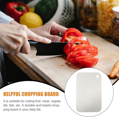 Stainless Steel Chopping Tray, Heavy Duty Cutting Board, Stainless Steel Board for Chopping