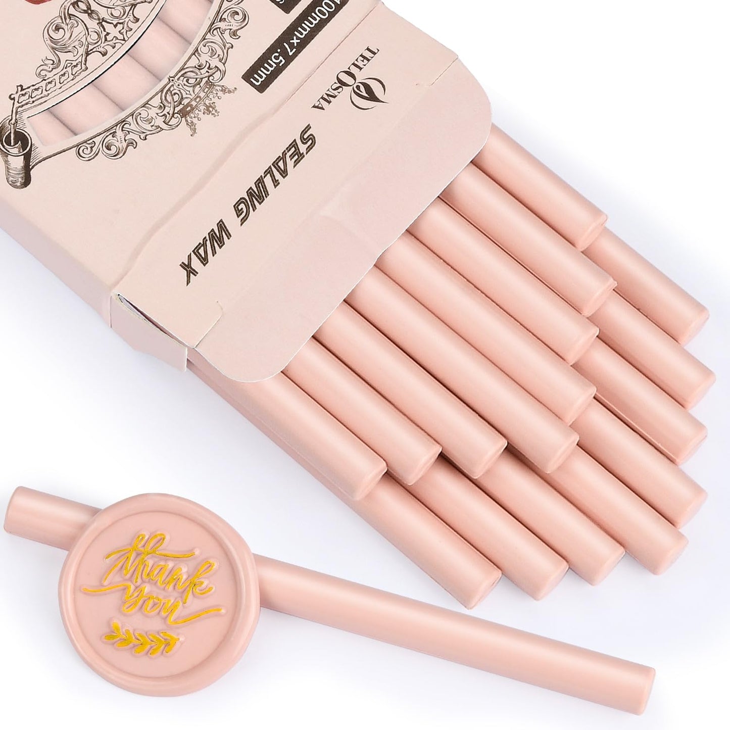 20W Hot Melt Glue Gun & Mini Sealing Wax Stick-Dirty Pink