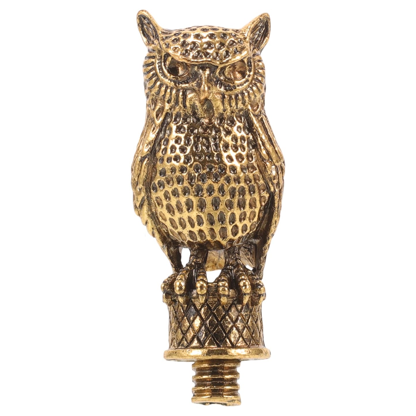 VILLCASE Owl Wax Seal Stamp Handle Only – Golden Metal Replacement Grip for DIY Wedding Invitations, Scrapbooking & Thank-You Cards