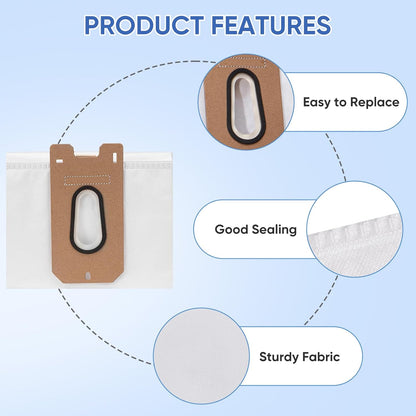 Vacmaster | 10-Pack Replacement Vacuum Bags - Compatible with UB0402 & Kenmore BU1001 B200 Series