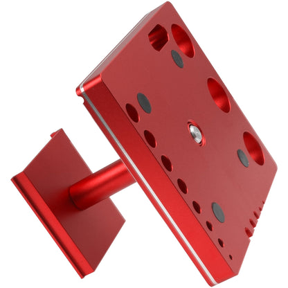 Vgoohobby RC Car Work Stand 360 Degree Rotation Repair Workstation Stand Kit Compatible with Traxxas TRX4M Axial SCX24 FMS FCX24 Wltoys 1/18 1/24 Scale RC Car (Red)