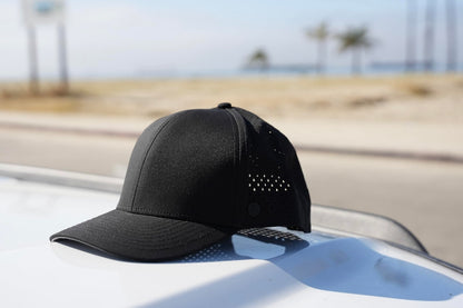 ANKOR Performance Hat - Water Resistant UPF 50 Lightweight Men’s Baseball Cap | Men’s Hat for Workout, Outdoor, Beach, Sports (Black)