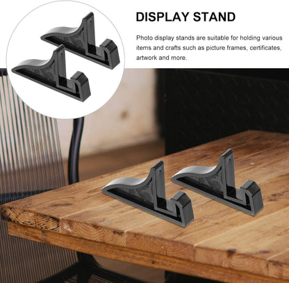 VILLCASE 20pcs Folding Display Stands, Mini Easels for Pictures, Plate Display Stands