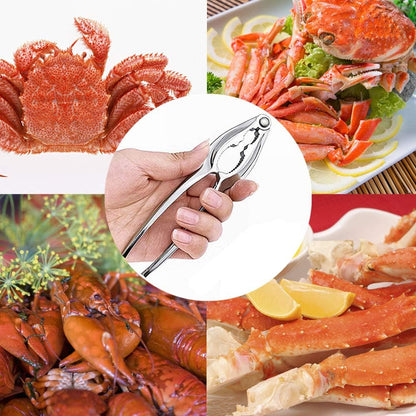 Seafood Crackers Tools, Crab Nut Lobster Crackers Opener, Kitchen Kits Pack of 9
