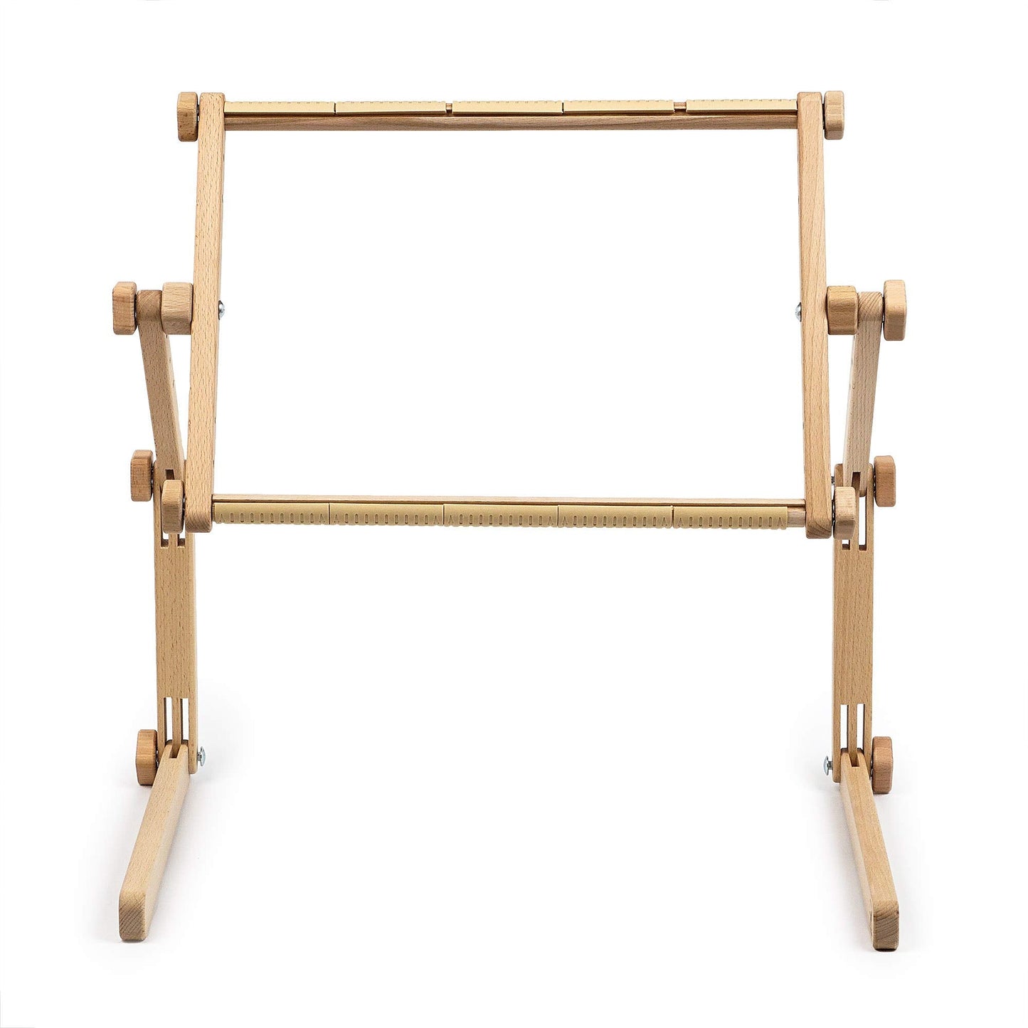 Needlework Table and Lap Hands-Free Stand with Adjustable Frame Made of Organic Beech Wood Tapestry Cross Stitch Embroidery Frame Holder (40х56 cm (15.7" x 22"))