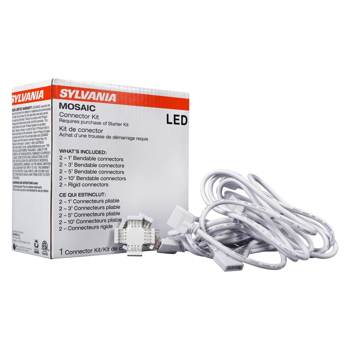 Sylvania LED Mosaic Flexible Light Strip Universal Connector Kit - 1 Pack (65487)